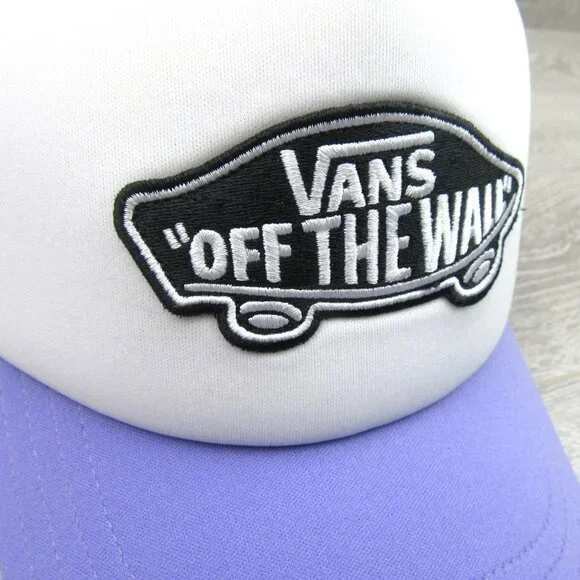 Vans Off The Wall Classic Patch Trucker Hat Snapback OS NEW - Picture 4 of 12